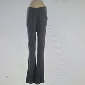 Favorite Daughter Gray Wide-Leg Track Pants